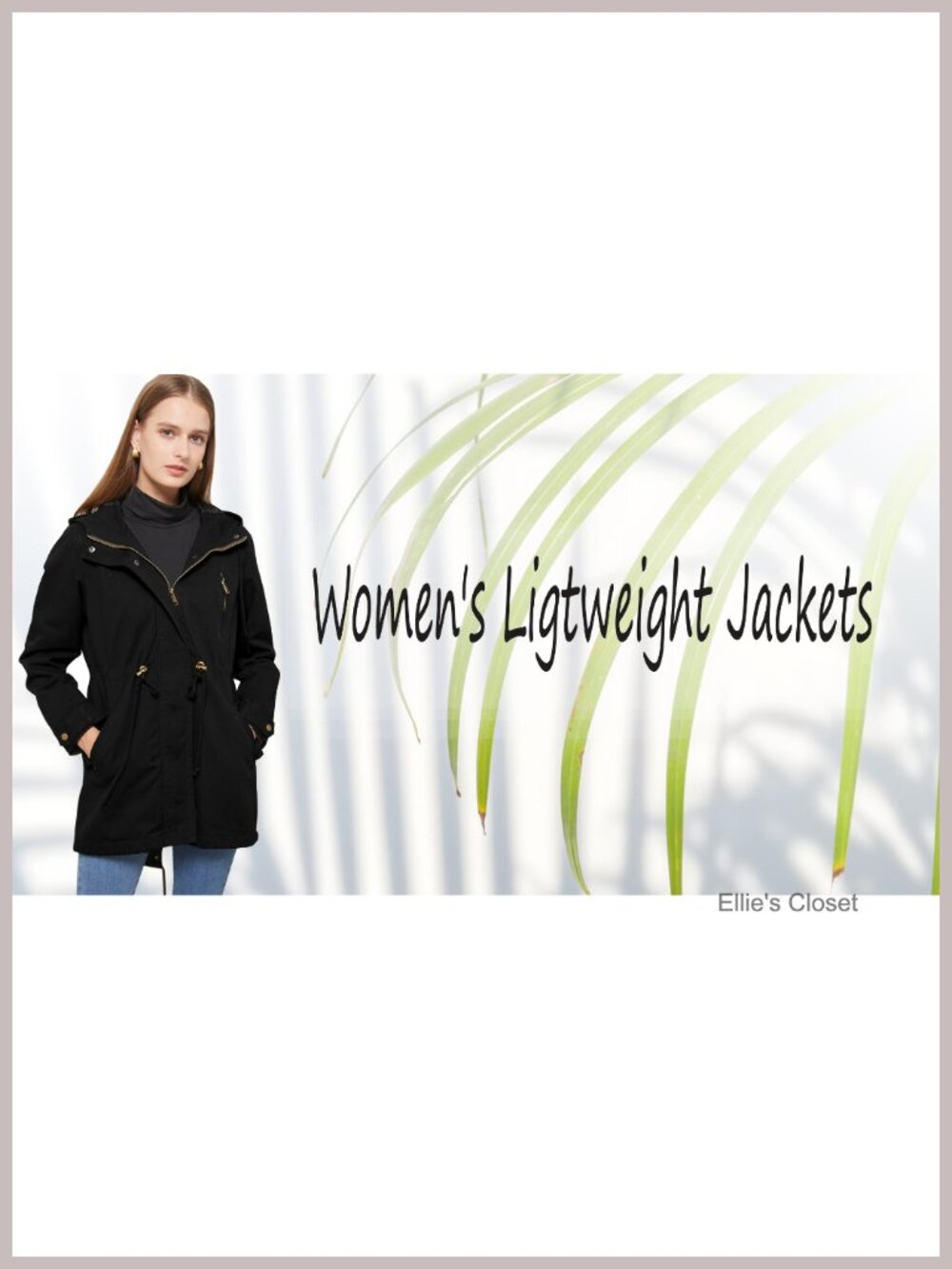 Women's Cotton Anorak Utility Jacket Hooded Zip Up Fall Casual Coat - Picture 6 of 6